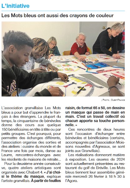 Ouest France, Chabert, atelier peinture
