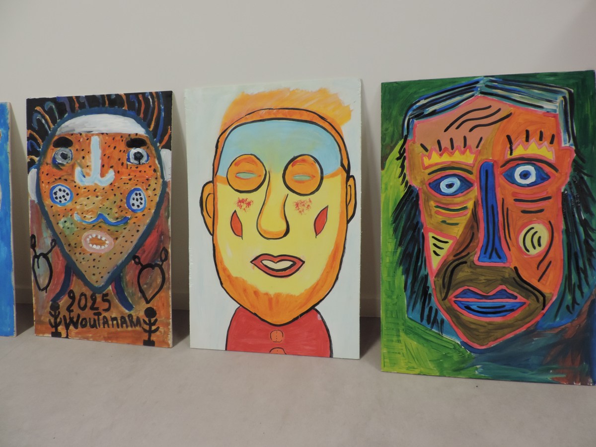 Atelier peinture avec Chabert